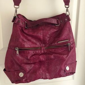 Fuchsia Mat & Natt Bag